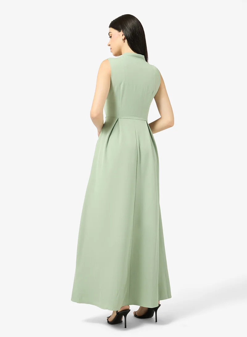 ايلا A-line Dress With Zipper Detail